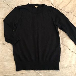 J Crew Tippi Sweater Black